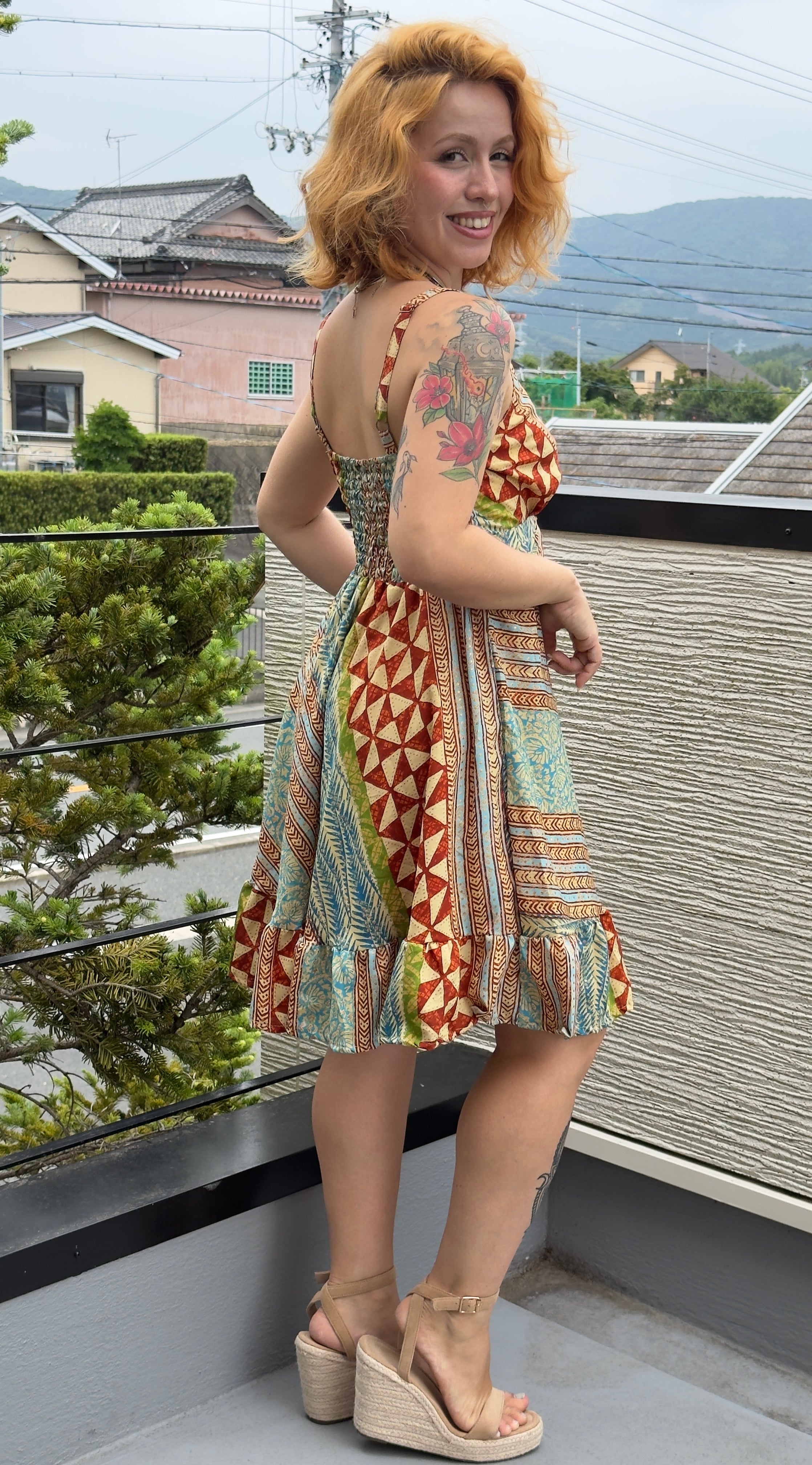Vestido Curto - Coleção Boho - 407