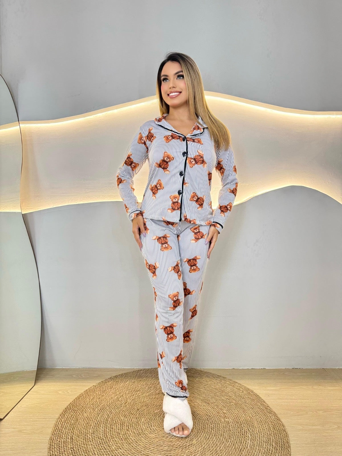 PIJAMA LONGO - AMERICANO - URSINHO