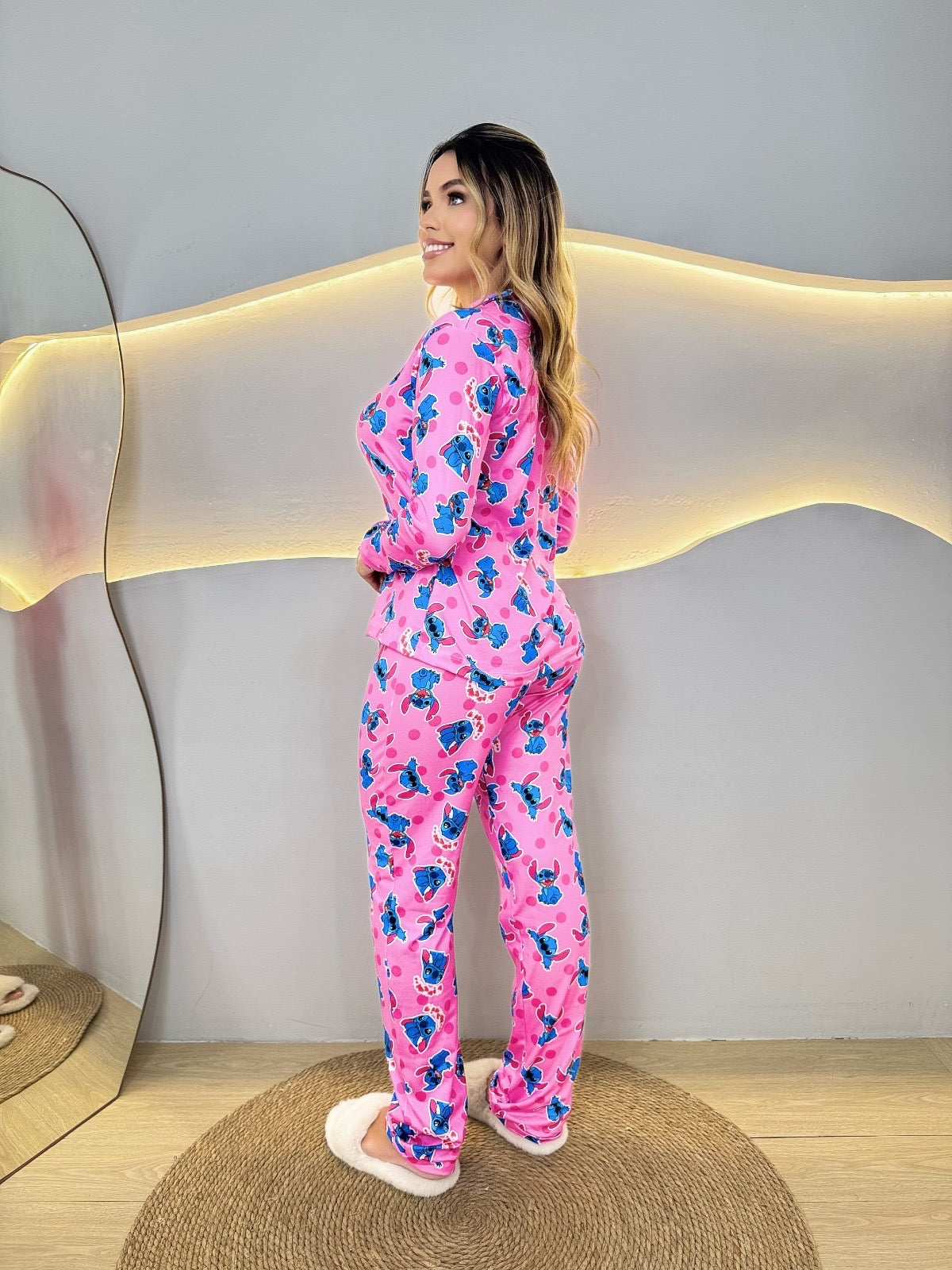 PIJAMA LONGO - AMERICANO - STITCH