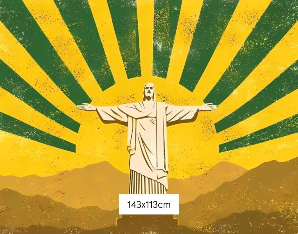 Canga Cristo Redentor - tamanho grande