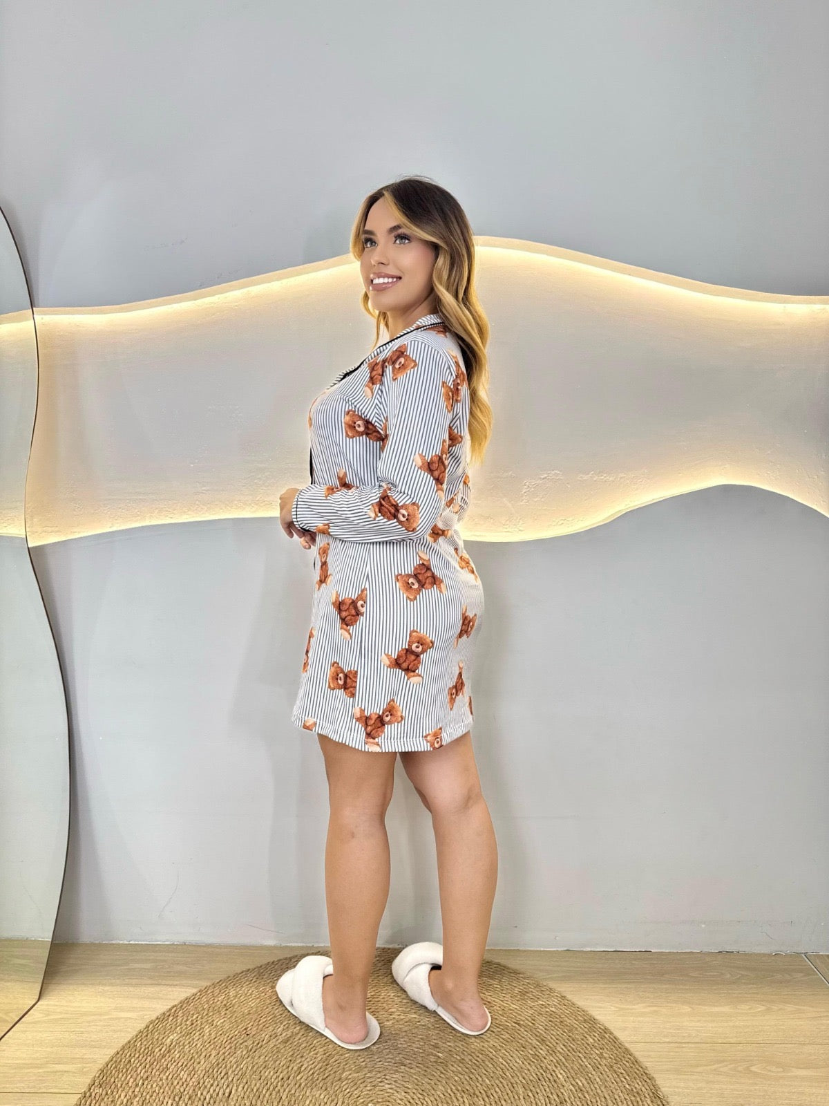 PIJAMA LONGO - CHEMISE - URSINHO