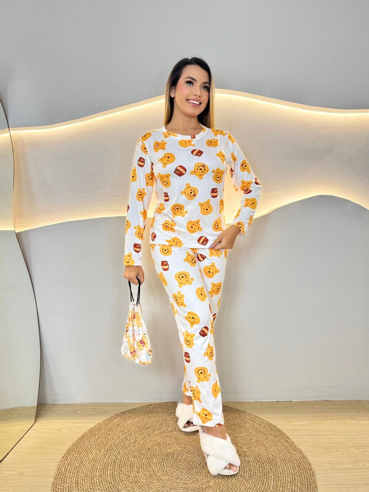 PIJAMA LONGO - URSINHO POOH