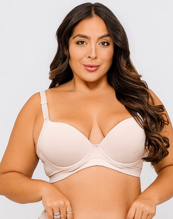 SUTIÃ PLUS - BOJO SOFT LISO - CRISTAL - REFERÊNCIA - SP 01 0015