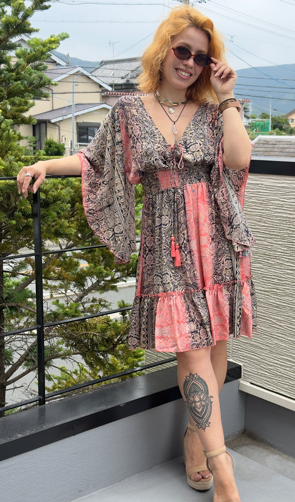 Vestido Curto - Coleção Boho - 023