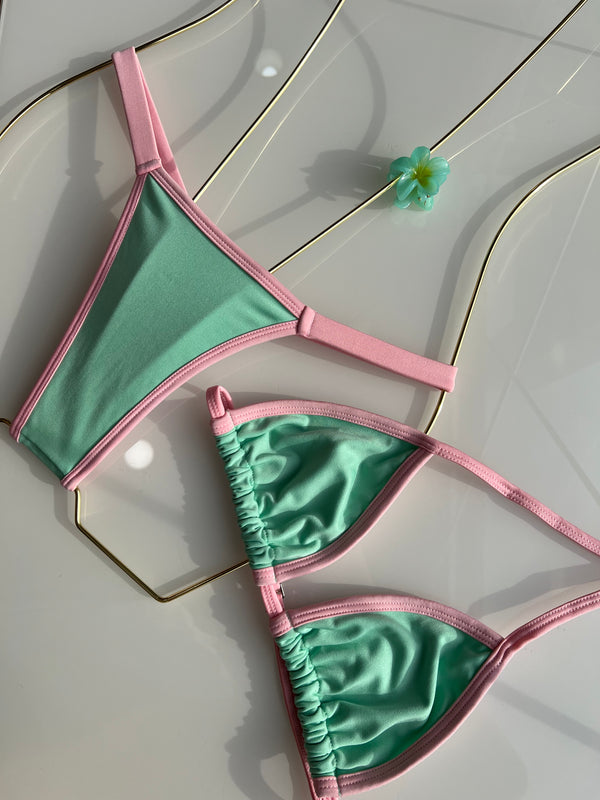 Biquíni Marquinha Perfeita - Fita -  Bicolor- Barbie