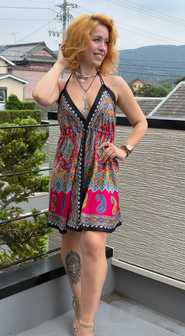 Vestido Curto - Coleção Boho - 233