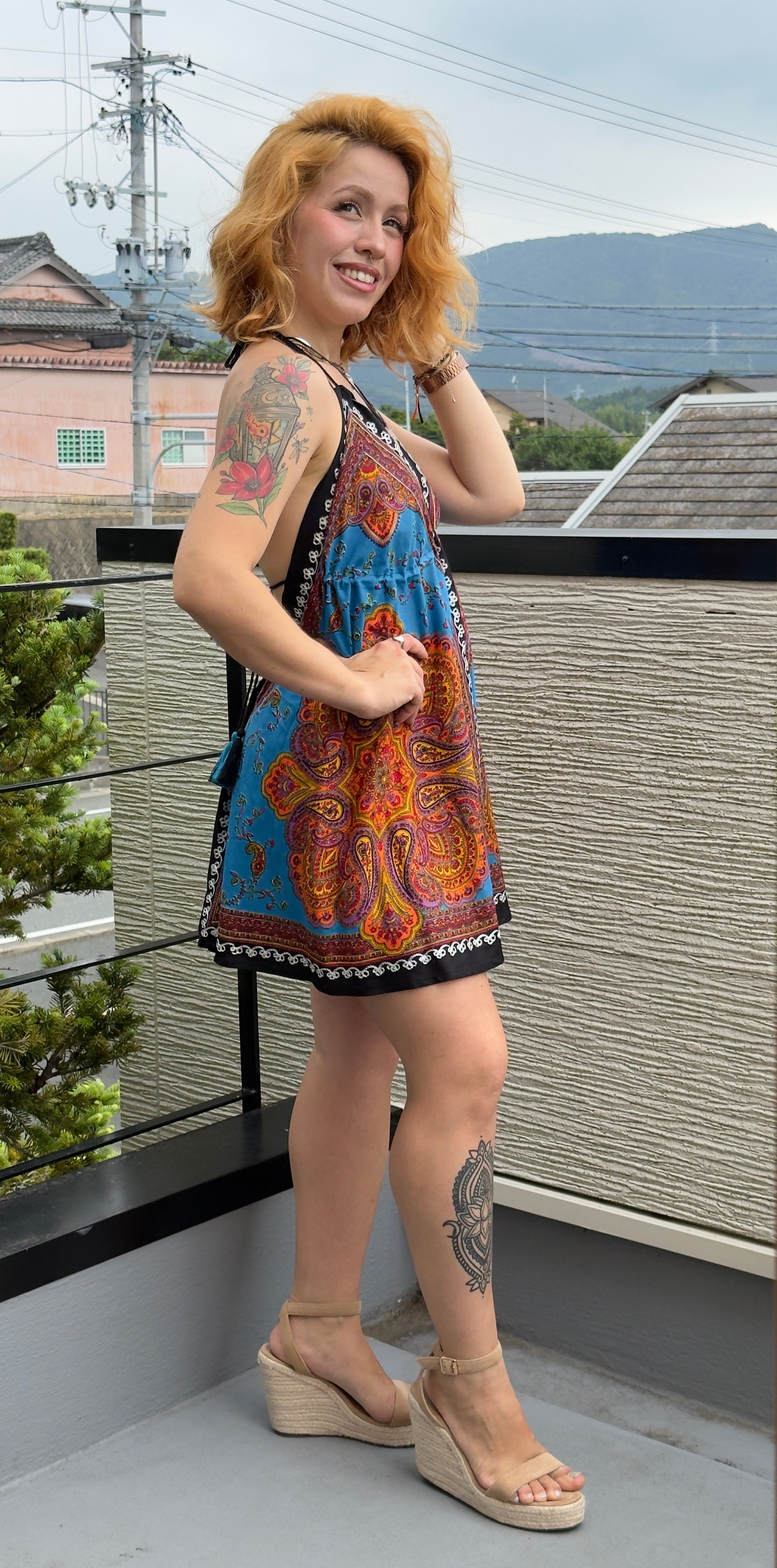 Vestido Curto - Coleção Boho - 245
