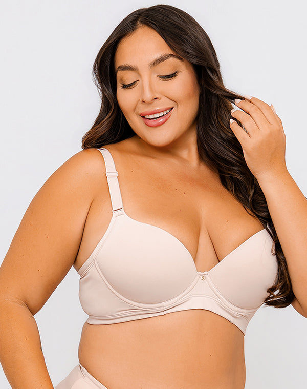 SUTIÃ PLUS - BOJO SOFT LISO - CRISTAL - REFERÊNCIA - SP 01 0015