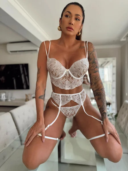 Conjunto Lua - Branco