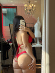 Biquíni Mariah - Glow Vermelho - Fiorella