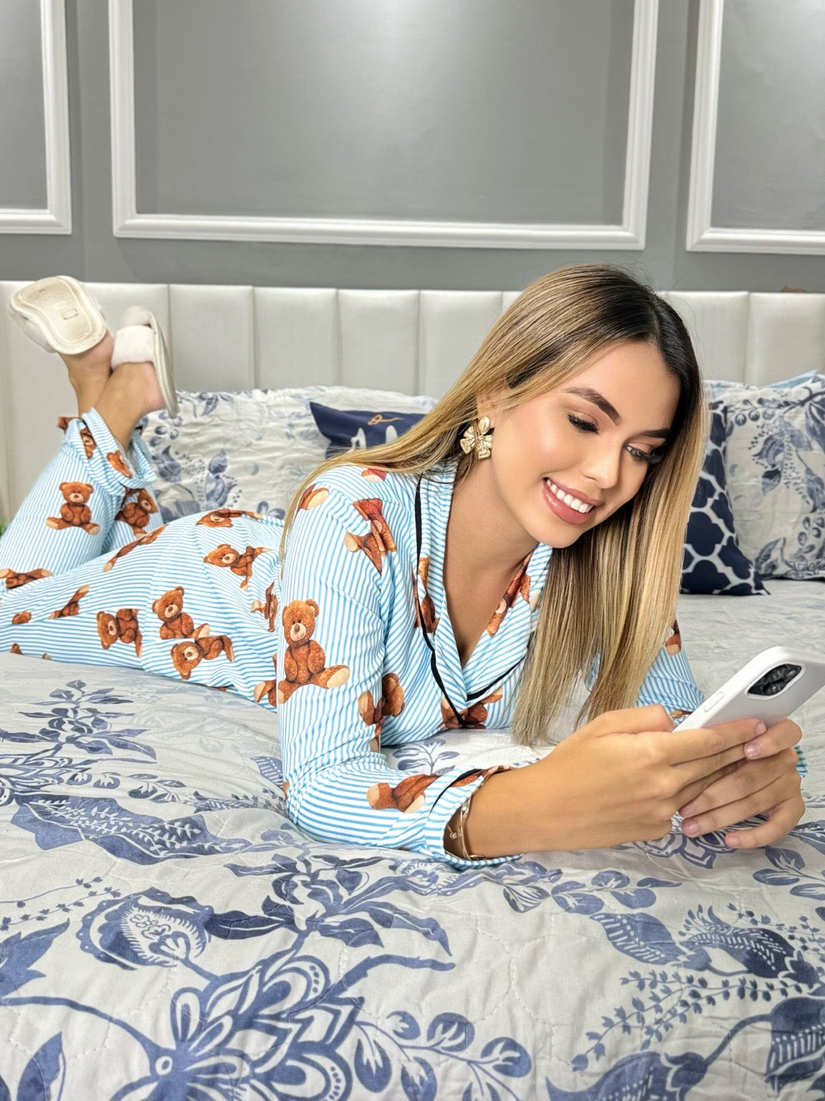 PIJAMA LONGO - AMERICANO - URSINHO