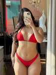 Biquíni Mariah - Glow Vermelho - Fiorella