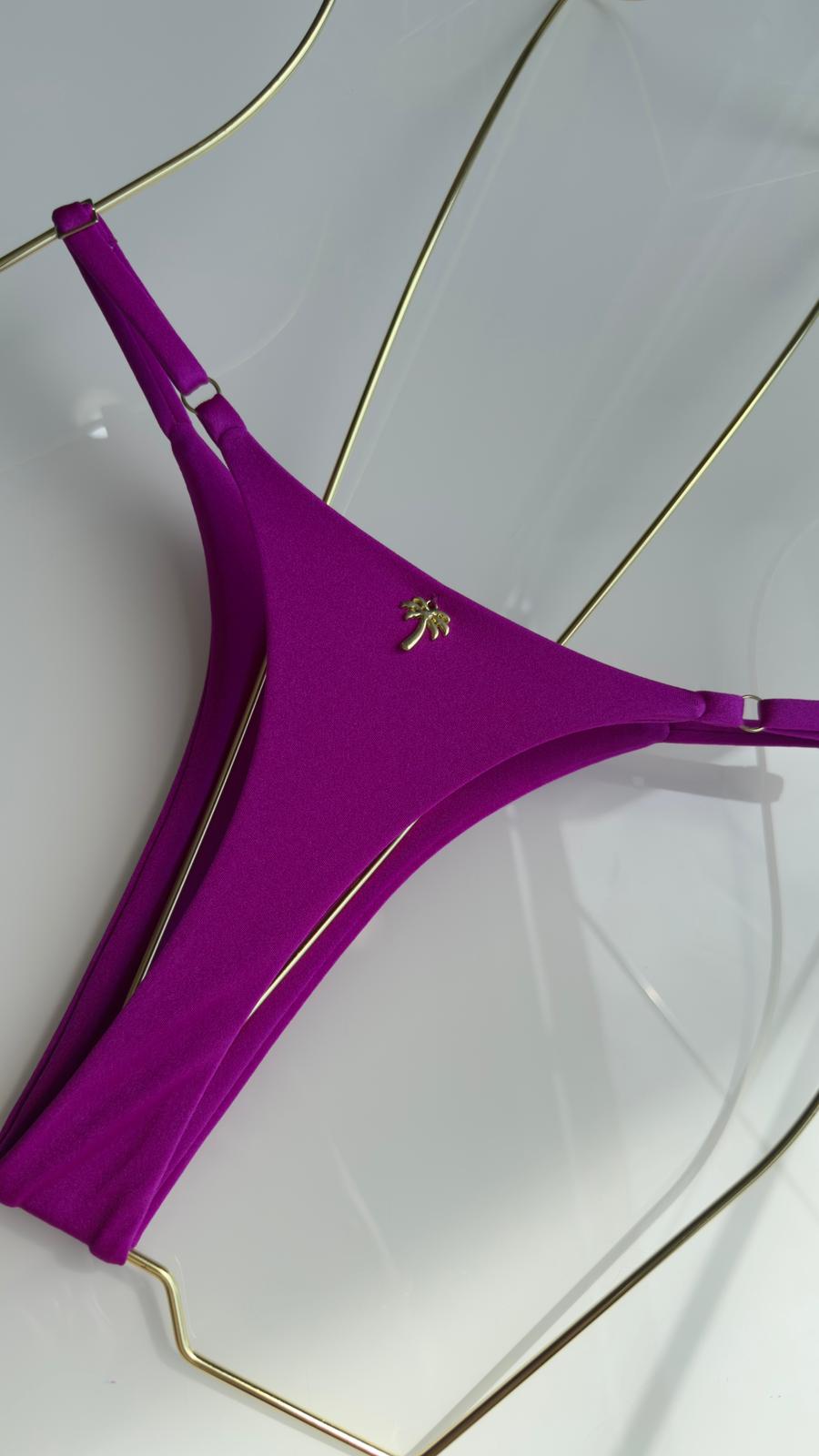 Biquíni Marquinha Perfeita - Fita com bojo - Fucsia