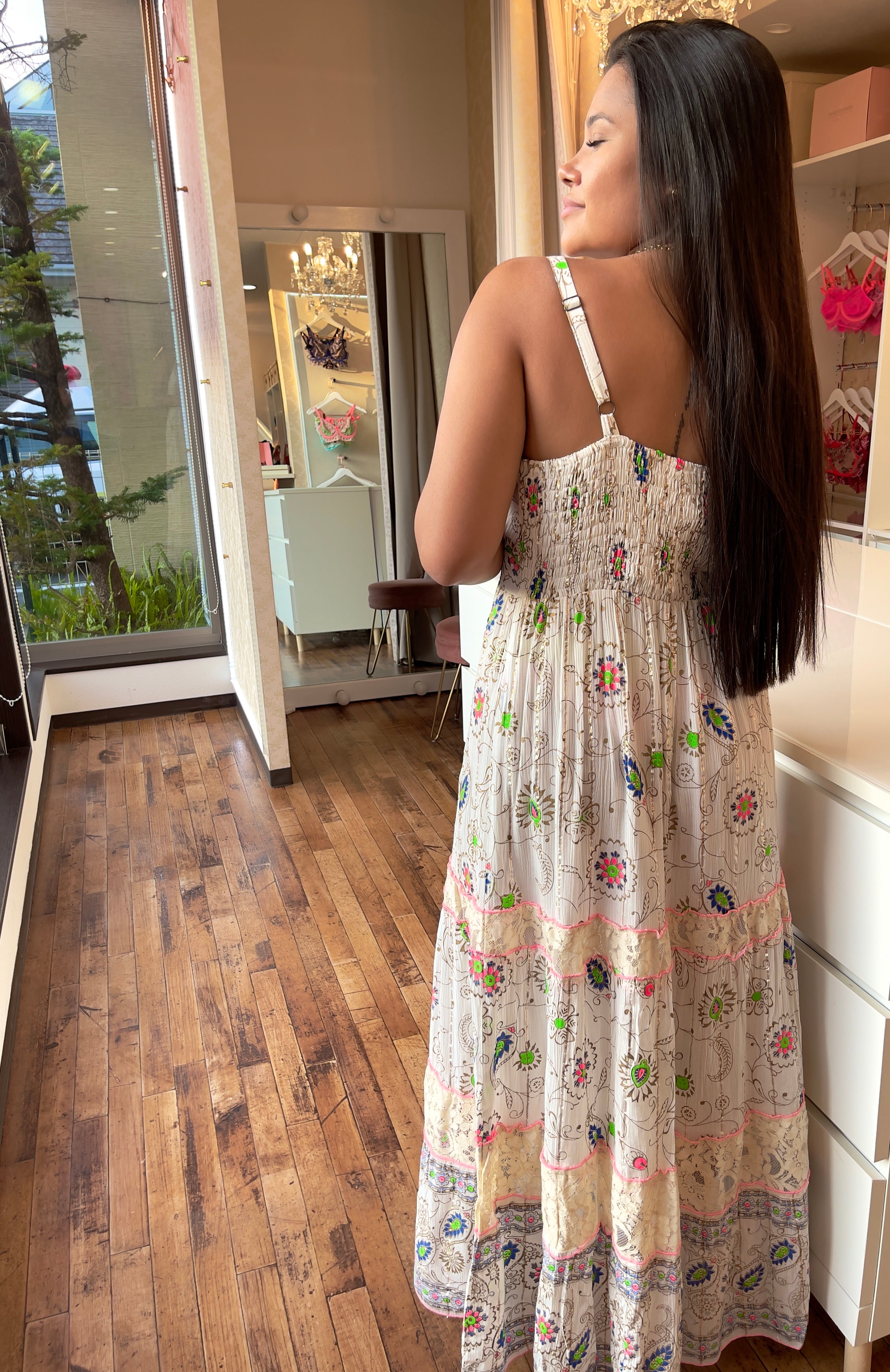 Vestido Longo - Bali Marfim