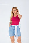 Short Jeans - Pedal Manu - Escuro