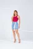 Short Jeans - Pedal Manu - Escuro