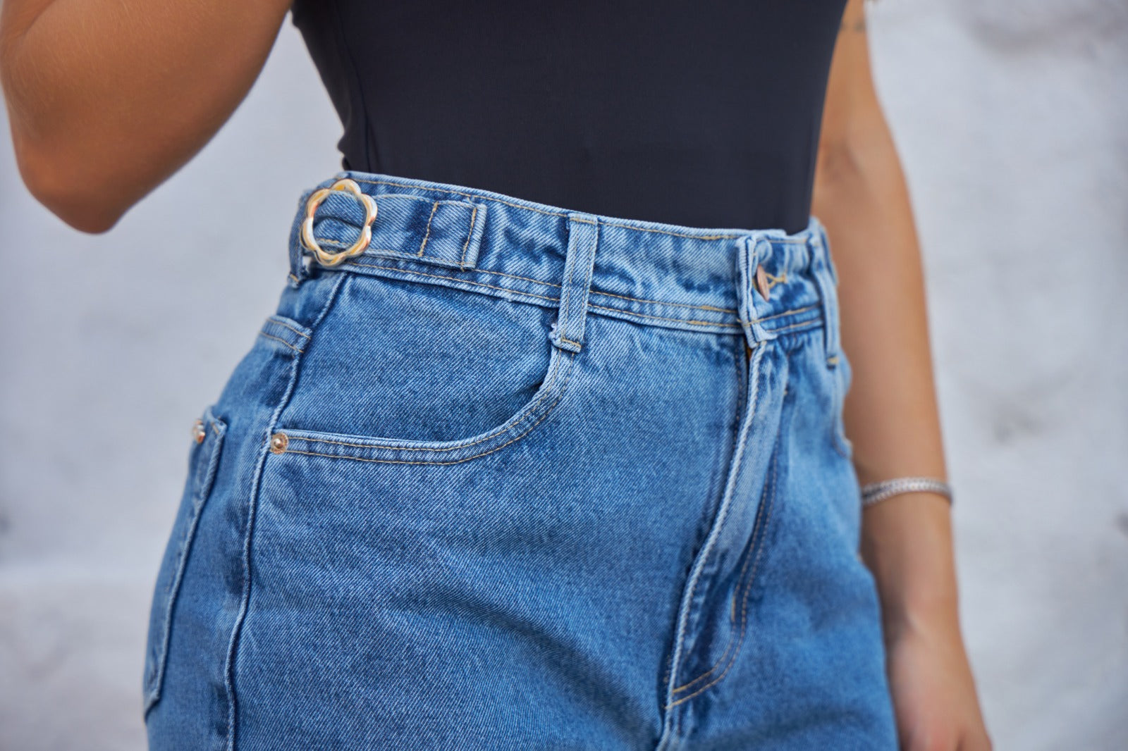 Short Jeans - Hot Florinda - Escuro