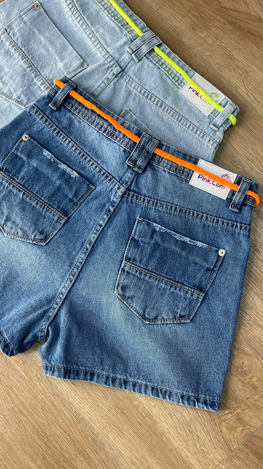 Short Jeans - Hot Ayla - Claro