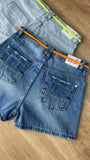 Short Jeans - Hot Ayla - Claro