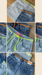 Short Jeans - Hot Ayla - Claro