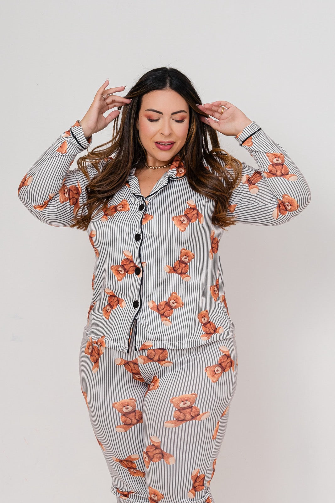 PIJAMA LONGO - AMERICANO - URSINHO