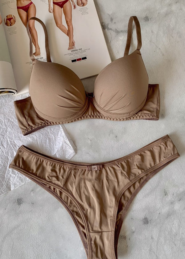 Conjunto Básico - 1179 - Castanho