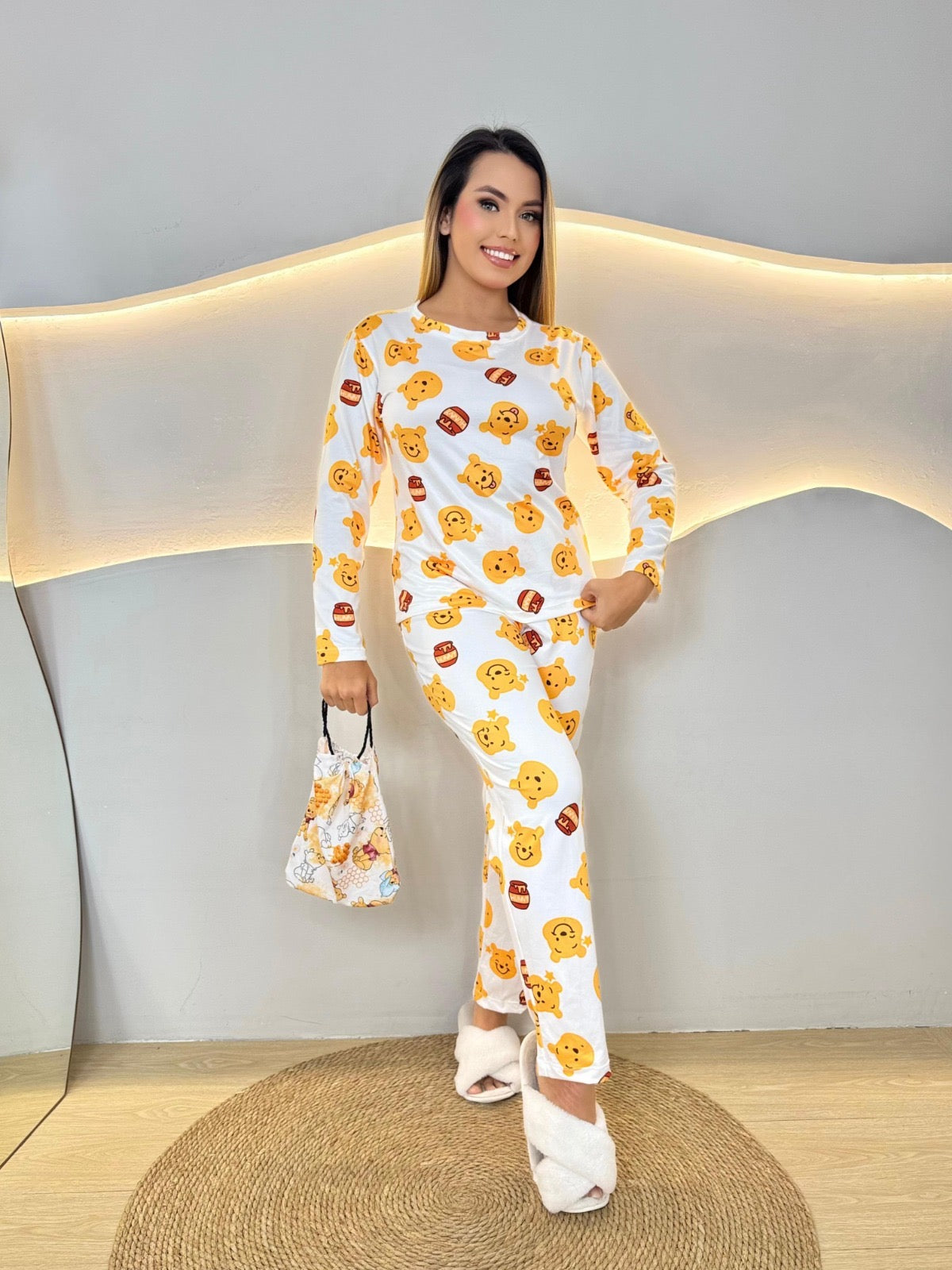 PIJAMA LONGO - URSINHO POOH