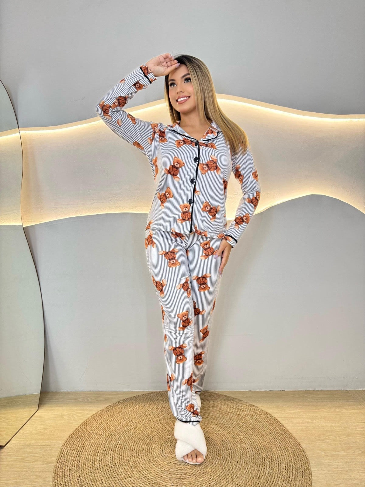 PIJAMA LONGO - AMERICANO - URSINHO