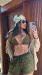 Short de Praia - Coconut Verde Musgo