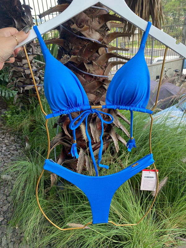 Biquíni Mariah - Glow Azul Sky - Fiorella