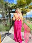 Vestido Longo - Coleção Boho - Cereja -  Fiorella