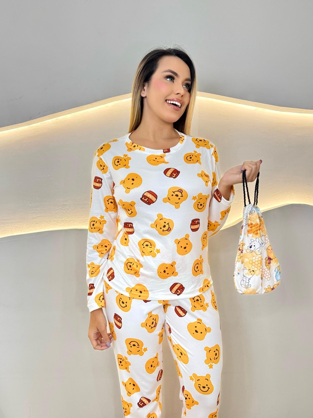 PIJAMA LONGO - URSINHO POOH