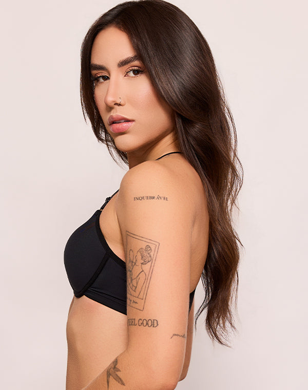 SUTIA PUSH UP - NADADOR - PRETO - REFERENCIA = ST 01 08 0001