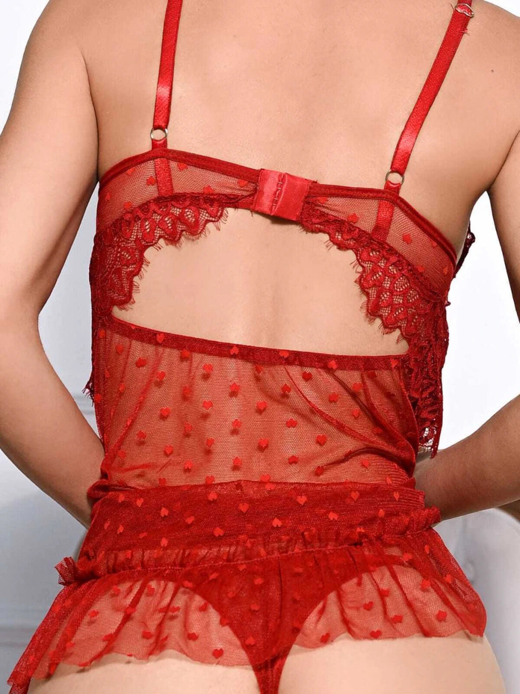 Camisola Angelica - Vermelho/Coração
