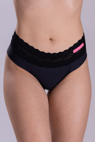 SET PROMOCIONAL - Calcinha Maria - Fio Duplo Lycra + Renda